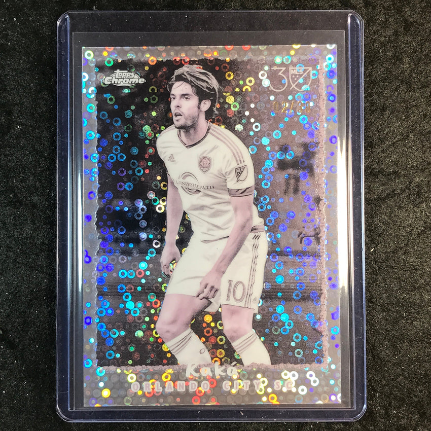 2025 Topps Chrome MLS KAKA Topps 1995 Pearl Donut Holes 2/30 #9