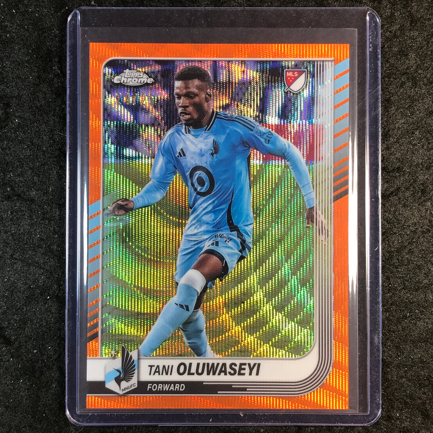 2025 Topps Chrome MLS TANI OLUWASEYI Base Orange Wave 24/25 #62