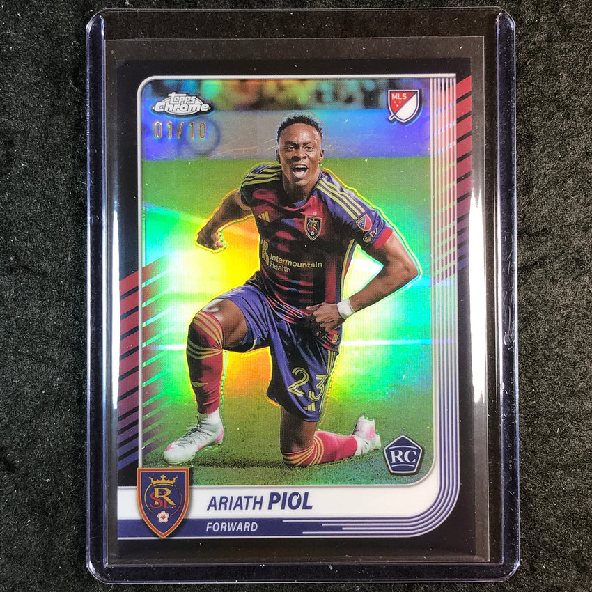 2025 Topps Chrome MLS ARIATH PIOL Rookie Base Black 1/10 #116