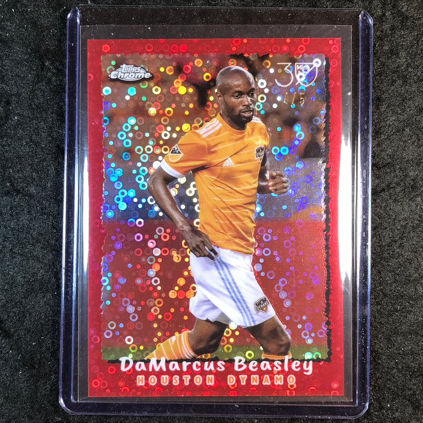 2025 Topps Chrome MLS DAMARCUS BEASLEY Topps 1995 Red 4/5 #2