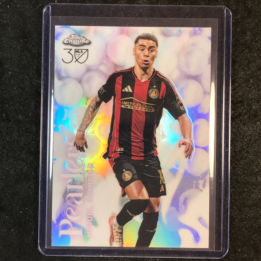 2025 Topps Chrome MLS MIGUEL ALMIRON Pearlers SSP #1