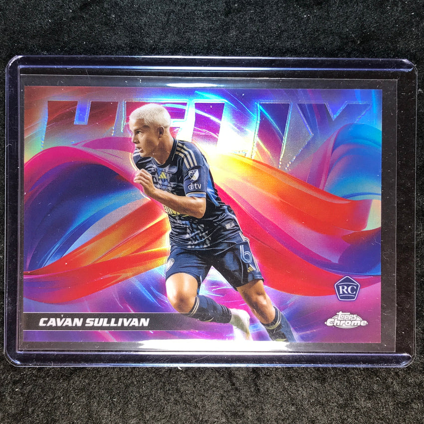2025 Topps Chrome MLS CAVAN SULLIVAN Helix Rookie SSP #4