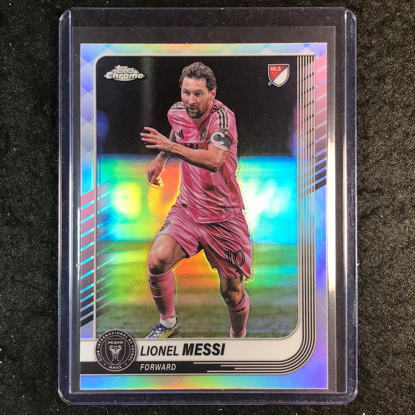 2025 Topps Chrome MLS LIONEL MESSI Base Refractor #10
