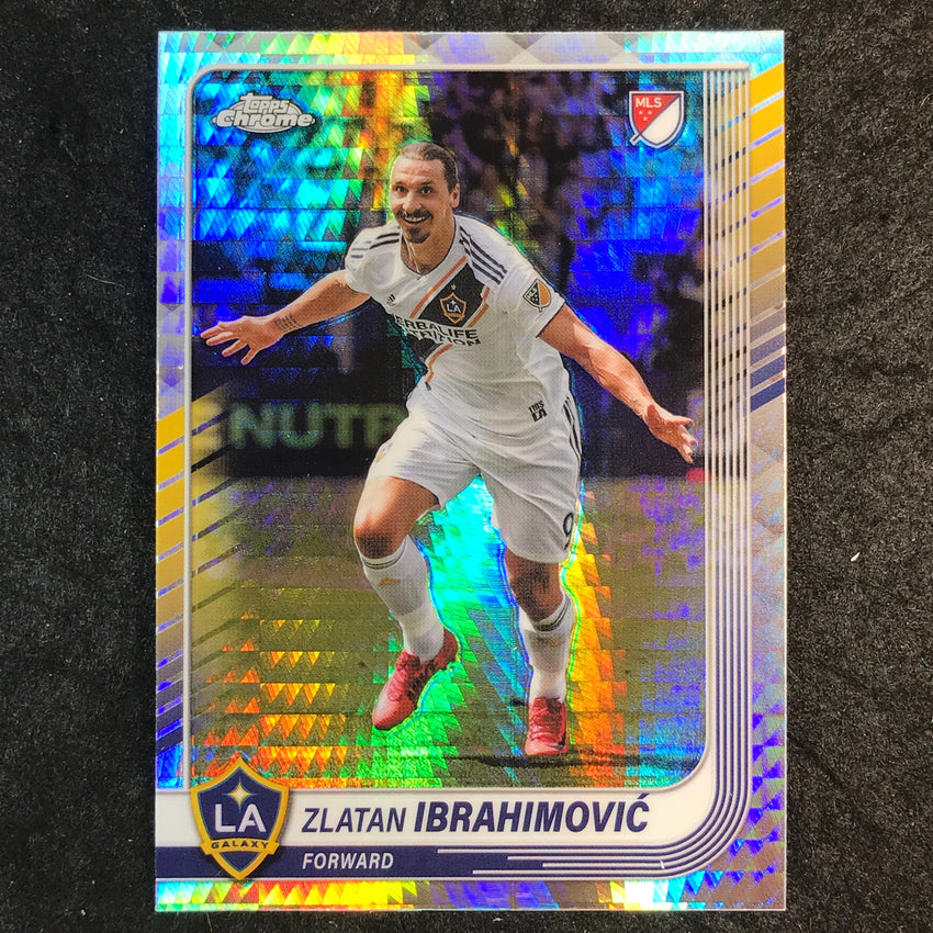 2025 Topps Chrome MLS ZLATAN IBRAHIMOVIC Base Prism #9