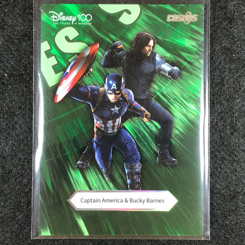 2023 Disney 100 Cosmos CAPTAIN AMERICA & BUCKY BARNES Disney 100 Spirit #63