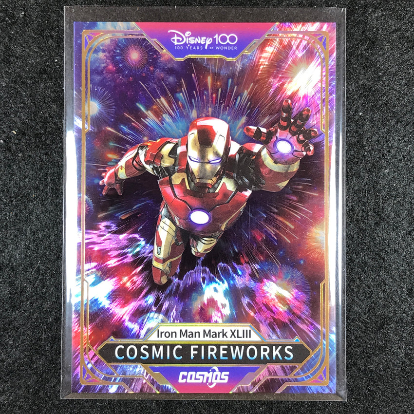 2023 Disney 100 Cosmos IRON MAN MARK XLIII Cosmic Fireworks #294