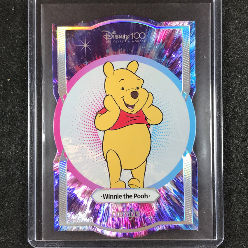 2023 Disney 100 Cosmos WINNIE THE POOH Die-Cut Parallel No. 42