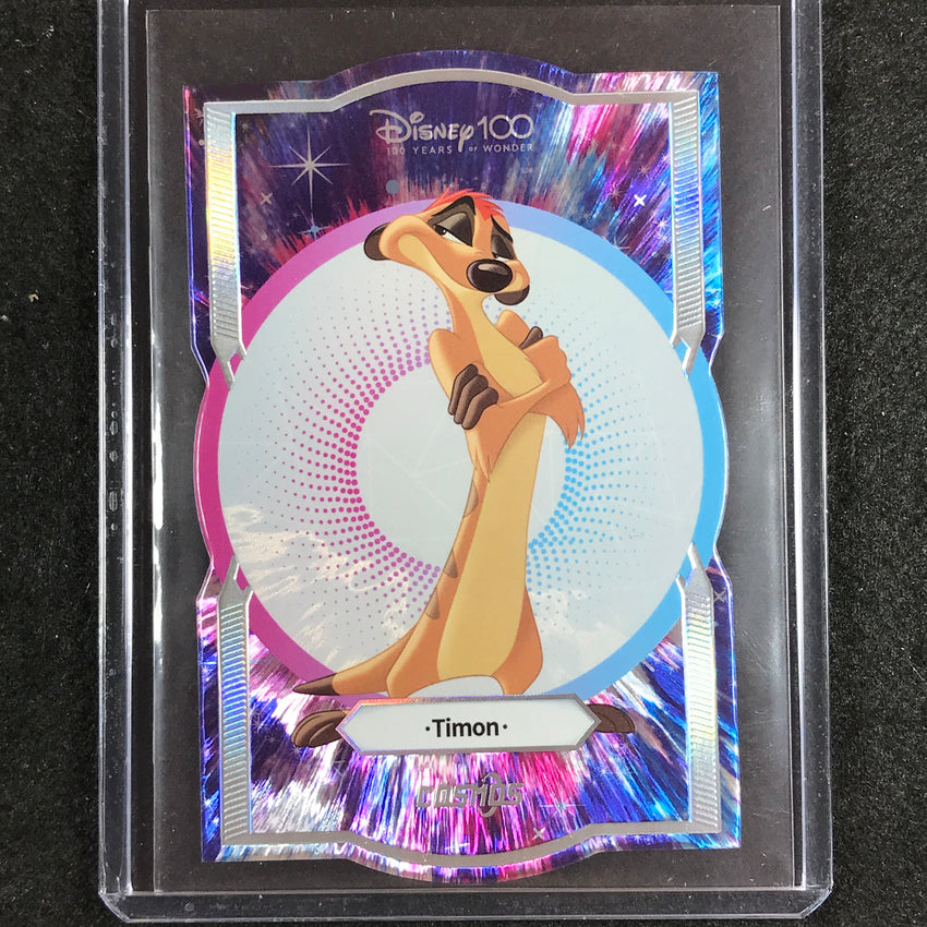 2023 Disney 100 Cosmos TIMON Die-Cut Parallel #49