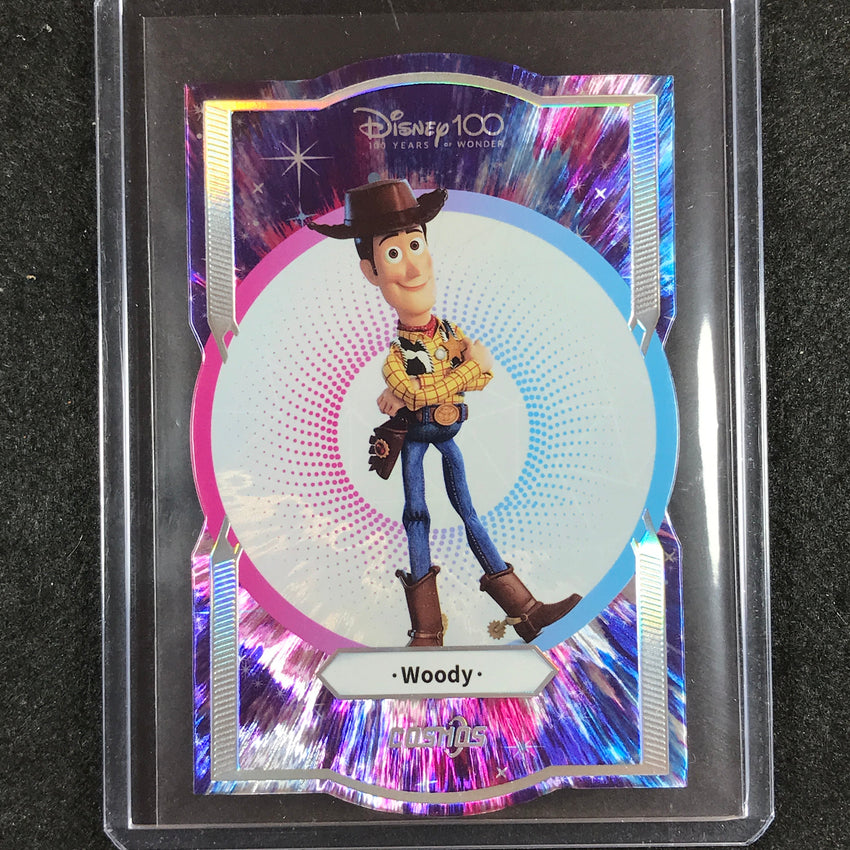 2023 Disney 100 Cosmos WOODY Die-Cut Parallel #124