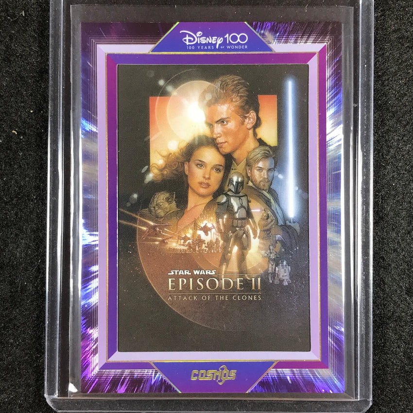 2023 Disney 100 Cosmos STAR WARS: ATTACK OF THE CLONES Poster Cards 257/288 #74