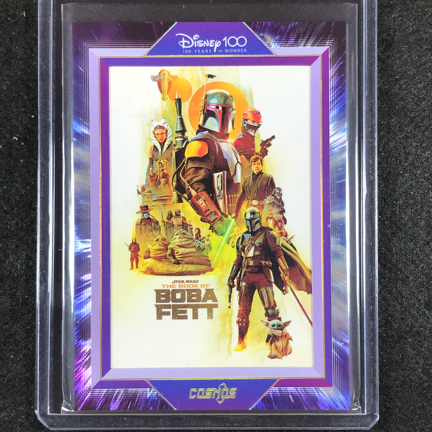 2023 Disney 100 Cosmos STAR WARS THE BOOK OF BOBA FETT Poster Cards 257/288 #103
