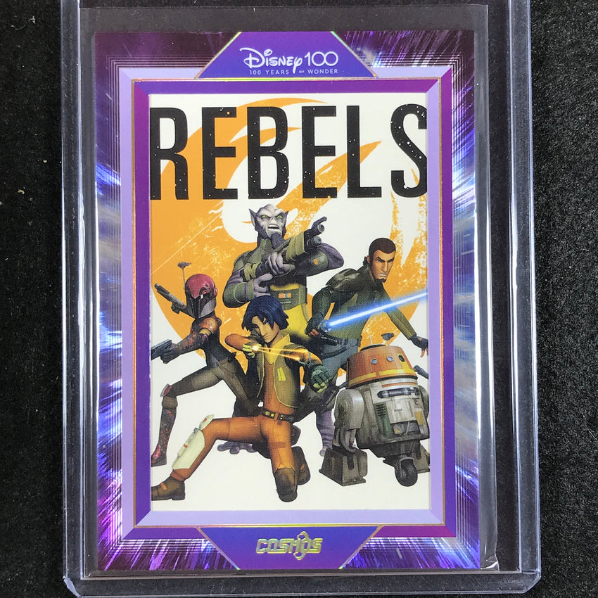 2023 Disney 100 Cosmos STAR WARS REBELS Poster Cards 262/288 #107