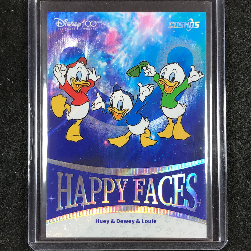 2023 Disney 100 Cosmos HUEY & DEWEY & LOUIE Happy Faces 108/169