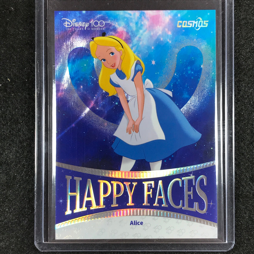 2023 Disney 100 Cosmos ALICE IN WONDERLAND Happy Faces 41/169