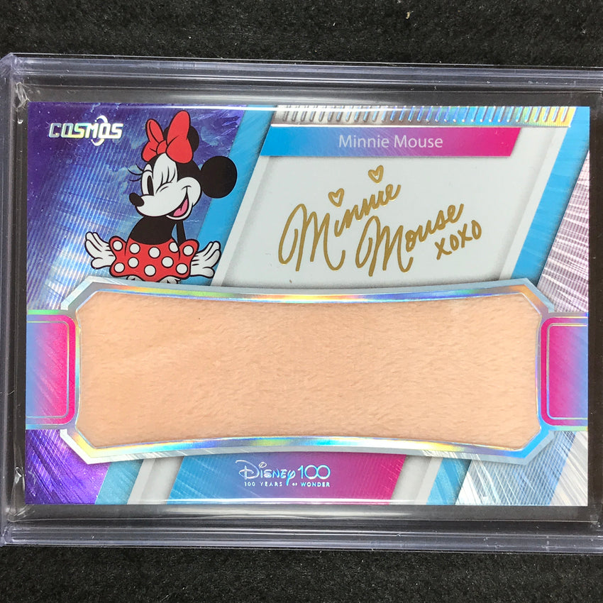 2023 Disney 100 Cosmos MINNIE MOUSE Dolls Festival Relic Signature 19/45