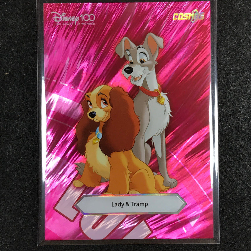 2023 Disney 100 Cosmos LADY & THE TRAMP Disney 100 Spirit #21