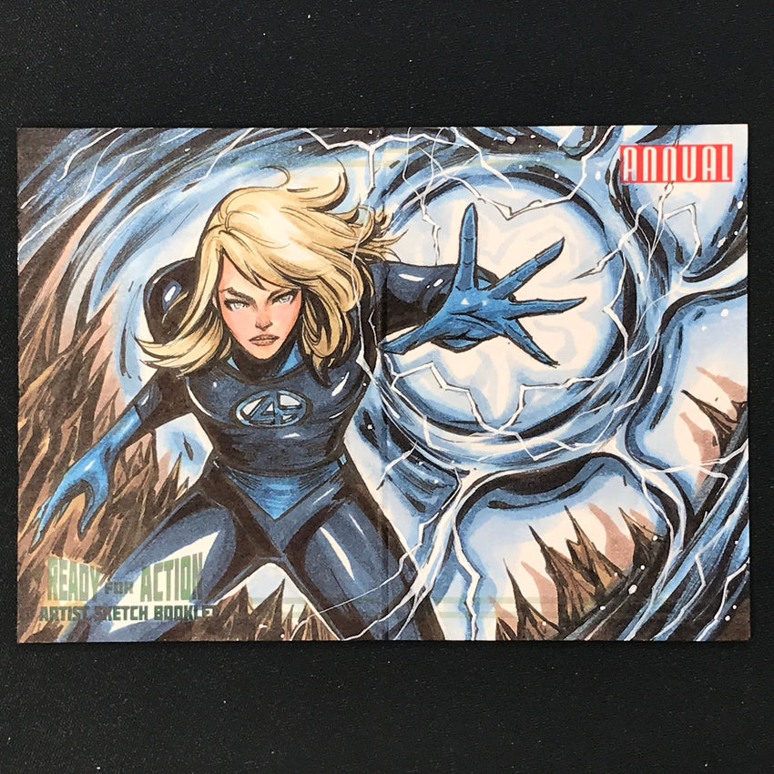 2022-23 Marvel Annual INVISIBLE WOMAN Artist Sketch Booklet 1/1 MELIKE ACAR