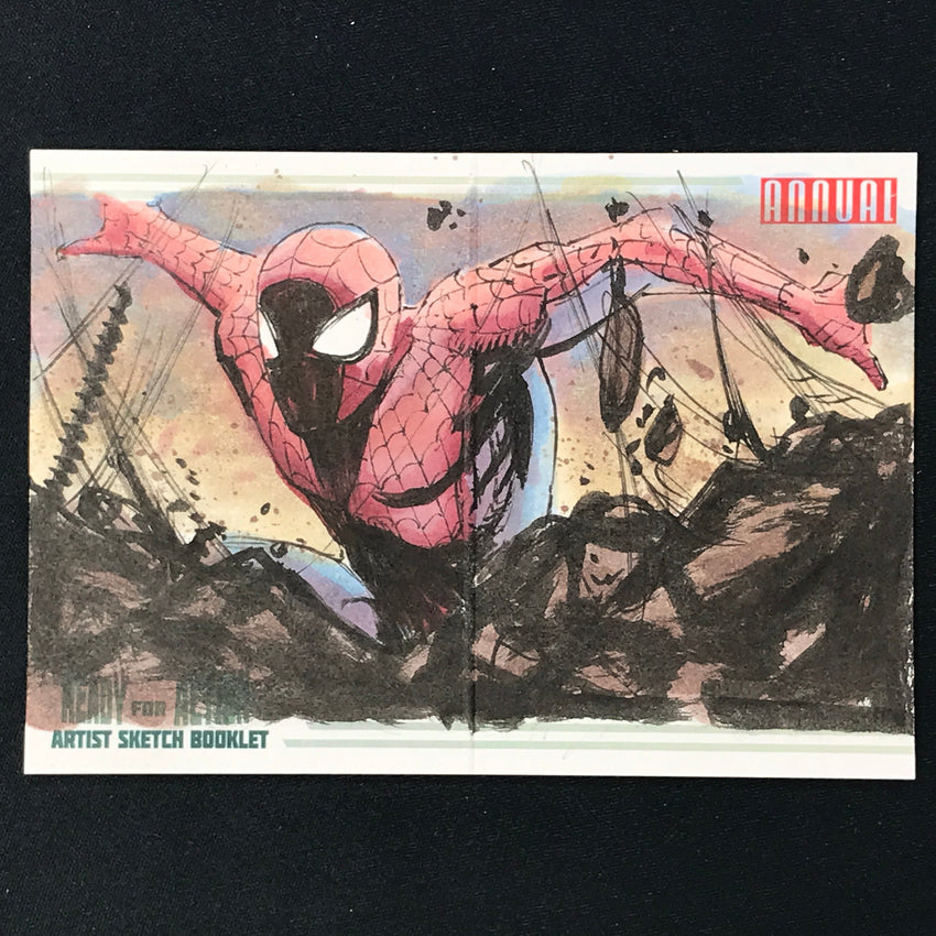 2022-23 Marvel Annual SPIDER-MAN Artist Sketch Booklet 1/1 ADAM FIELDS