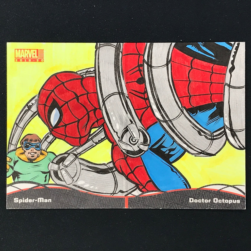 2019-20 Marvel Annual SPIDER-MAN DOC OCK Artist Sketch Booklet 1/1 KEITH AKERS