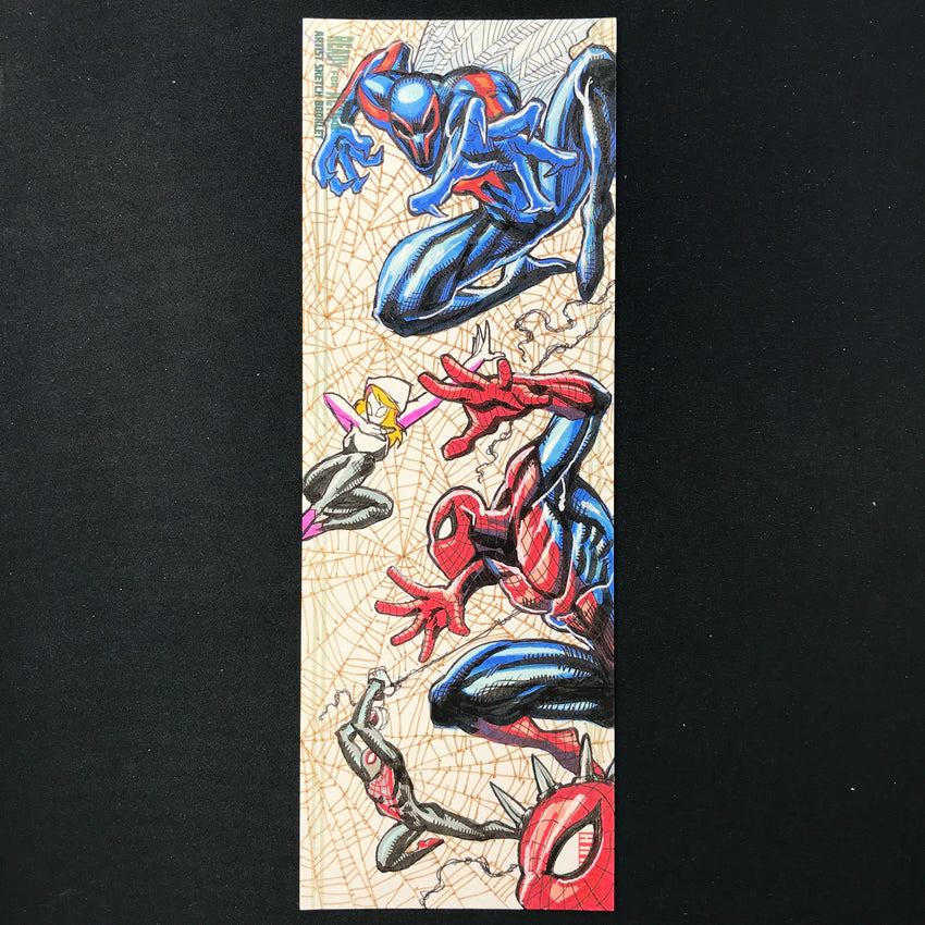 2022-23 Marvel Annual SPIDER-MAN MILES GHOST Sketch Booklet 1/1 ALLEN GENETA
