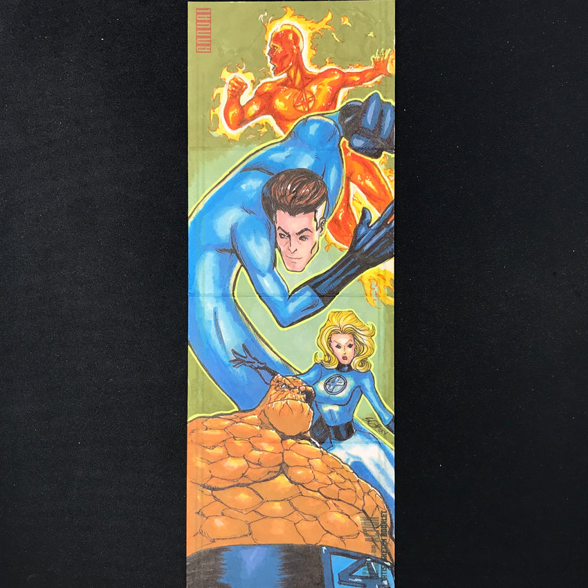 2022-23 Marvel Annual FANTASTIC FOUR Artist Sketch Booklet 1/1 TONY SCOTT