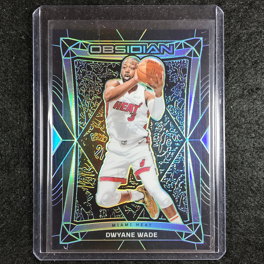2023-24 Obsidian DWYANE WADE Base Green Electric Etch 11/25
