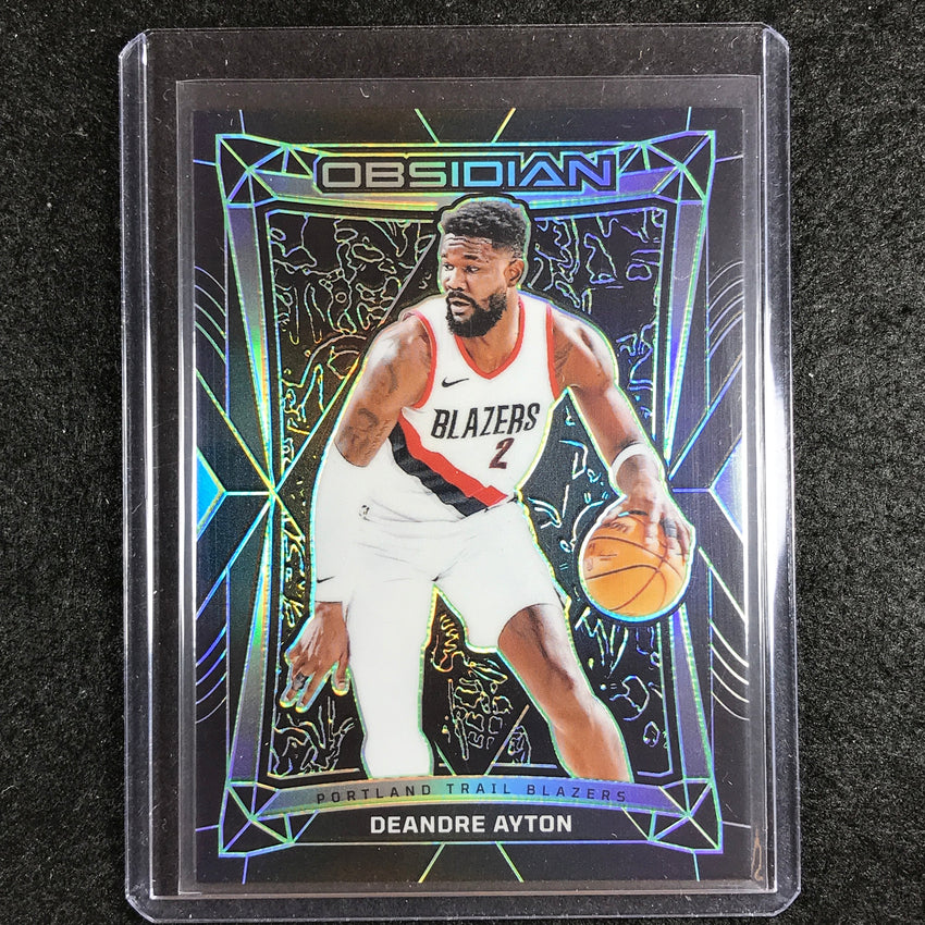 2023-24 Obsidian DEANDRE AYTON Base Green Electric Etch 15/25