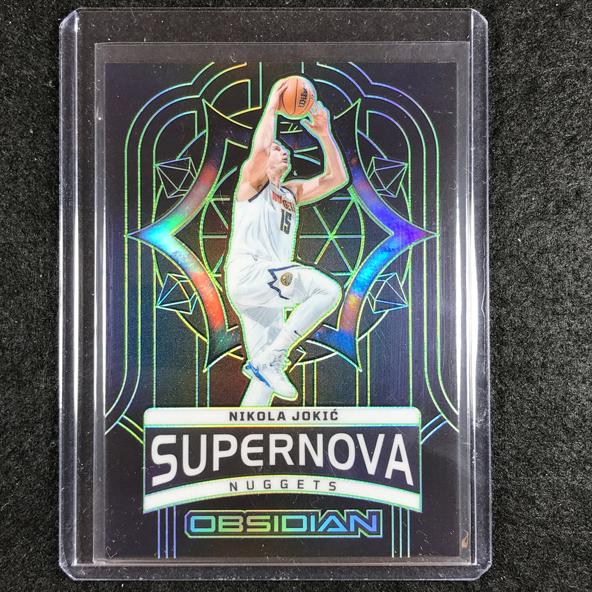 2023-24 Obsidian NIKOLA JOKIC Supernova Green Electric Etch 2/25