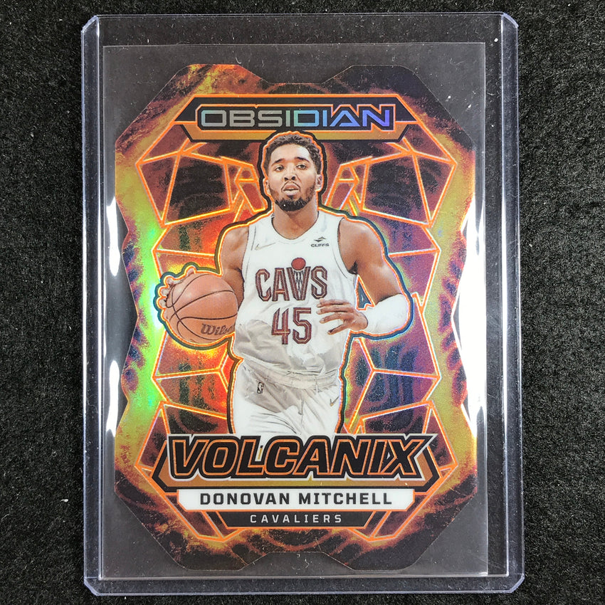 2023-24 Obsidian DONOVAN MITCHELL Volcanix Die-Cut SSP #3