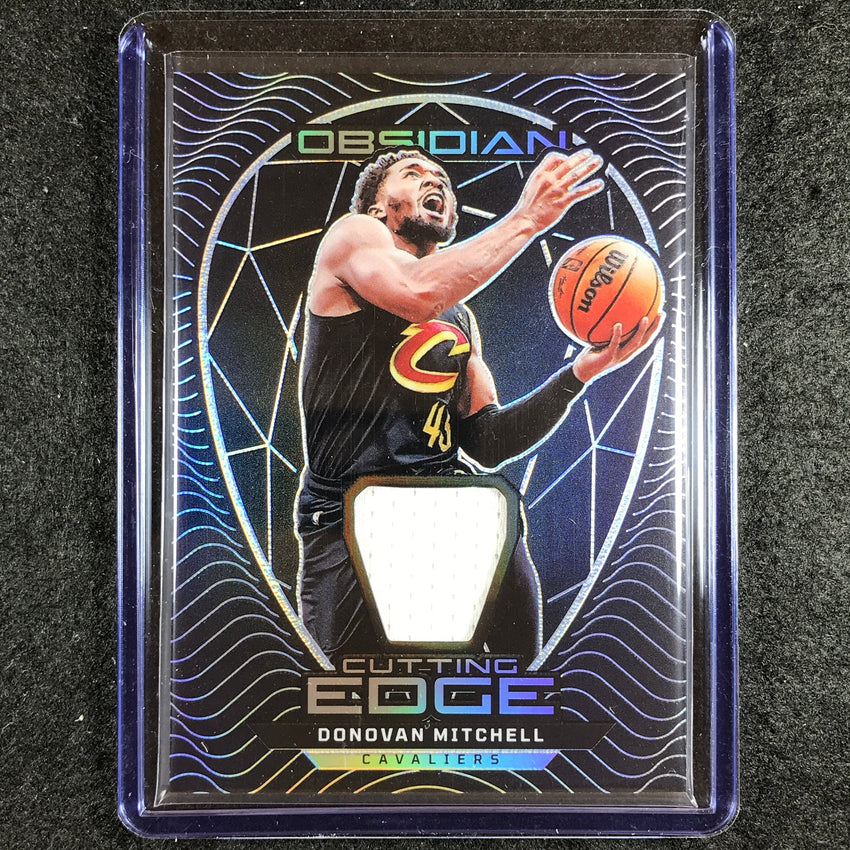2023-24 Obsidian DONOVAN MITCHELL Cutting Edge Jersey Relic Base 173/249