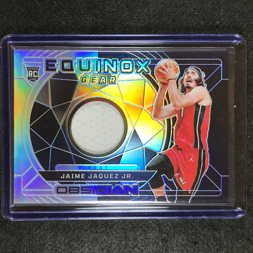 2023-24 Obsidian JAIME JAQUEZ JR. Equinox Gear Rookie Jersey Relic Base 127/249