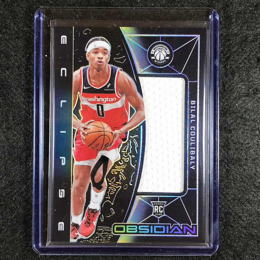 2023-24 Obsidian BILAL COULIBALY Eclipse Rookie Jersey Relic Base 23/249