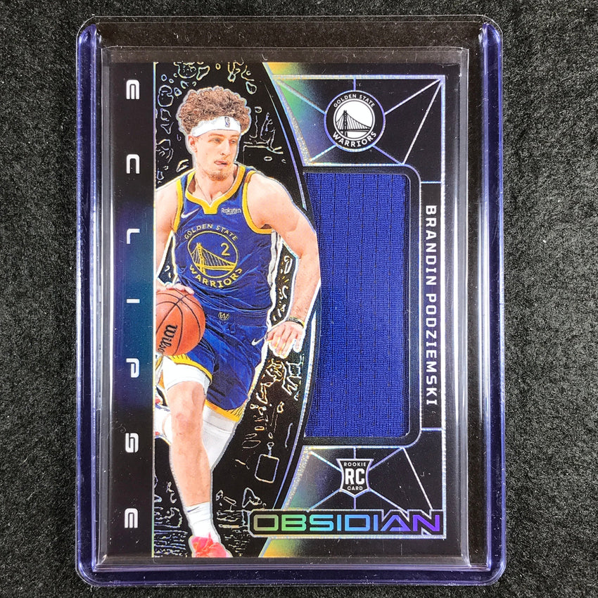 2023-24 Obsidian BRANDIN PODZIEMSKI Eclipse Rookie Jersey Relic Base 19/249