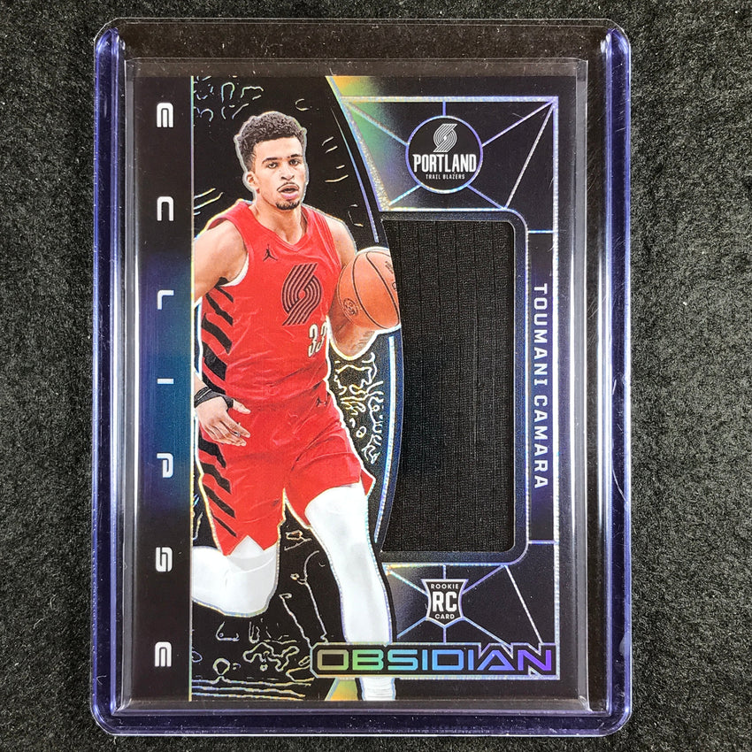 2023-24 Obsidian TOUMANI CAMARA Eclipse Rookie Jersey Relic Base 120/249
