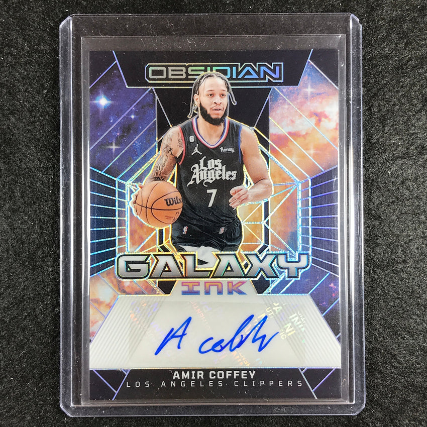 2023-24 Obsidian AMIR COFFEY Galaxy Ink Auto Base 26/149