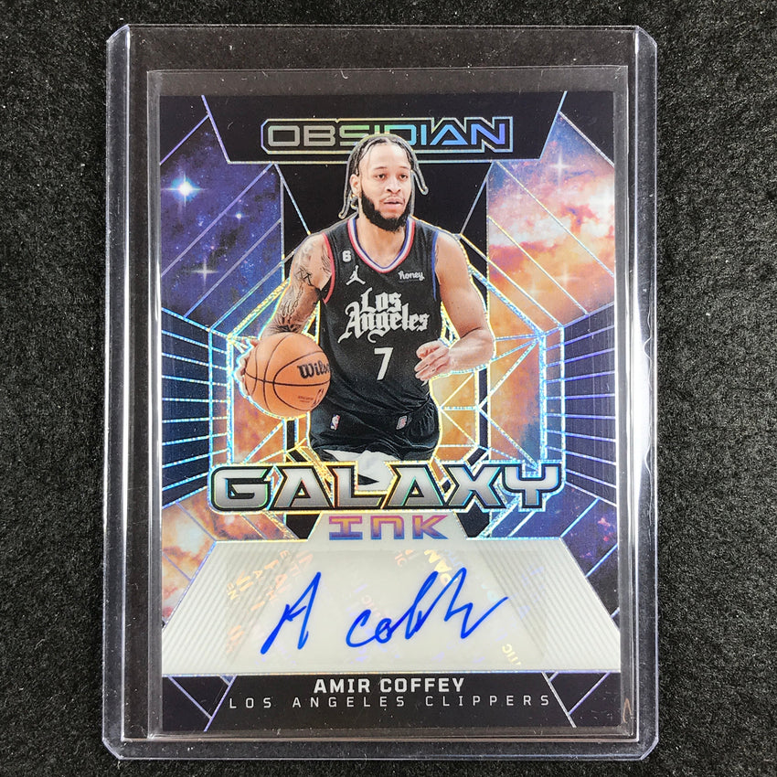 2023-24 Obsidian AMIR COFFEY Galaxy Ink Auto Base 114/149