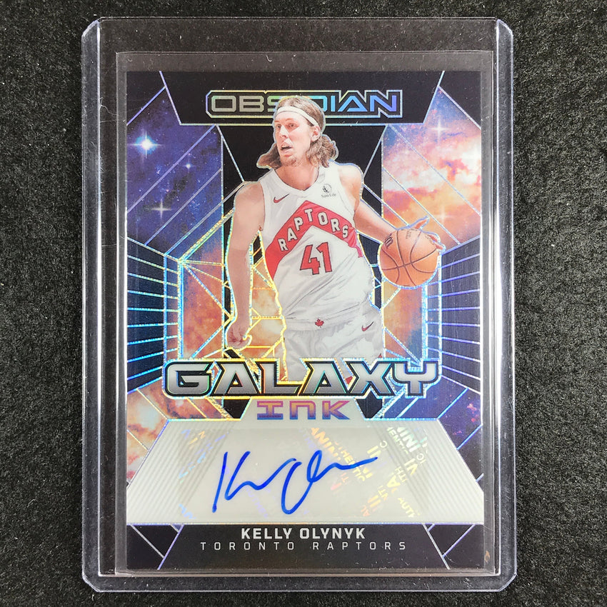 2023-24 Obsidian KELLY OLYNYK Galaxy Ink Auto Base 123/149