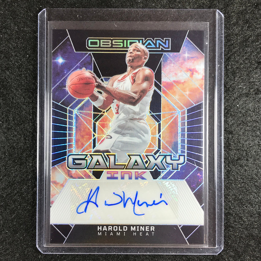 2023-24 Obsidian HAROLD MINER Galaxy Ink Auto Base 41/149