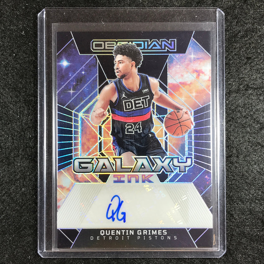 2023-24 Obsidian QUENTIN GRIMES Galaxy Ink Auto Base 23/99