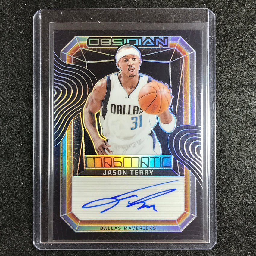 2023-24 Obsidian JASON TERRY Magmatic Auto Base 35/99
