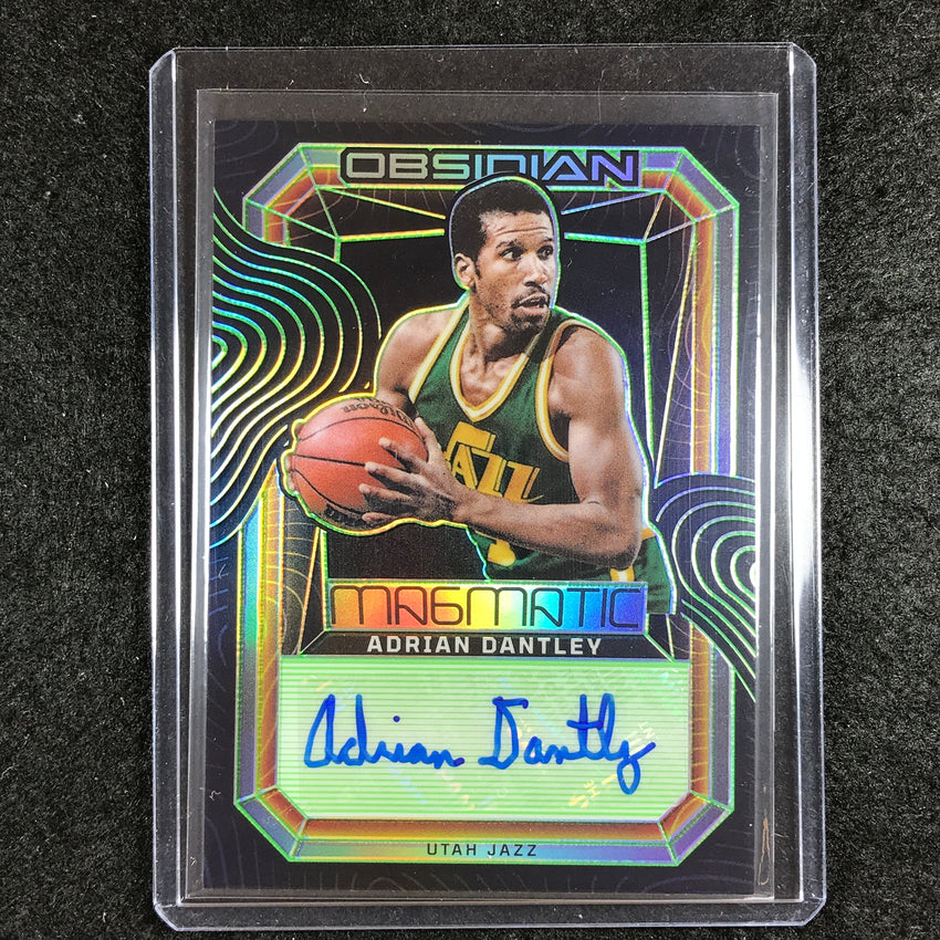 2023-24 Obsidian ADRIAN DANTLEY Magmatic Auto Green Electric Etch 1/25