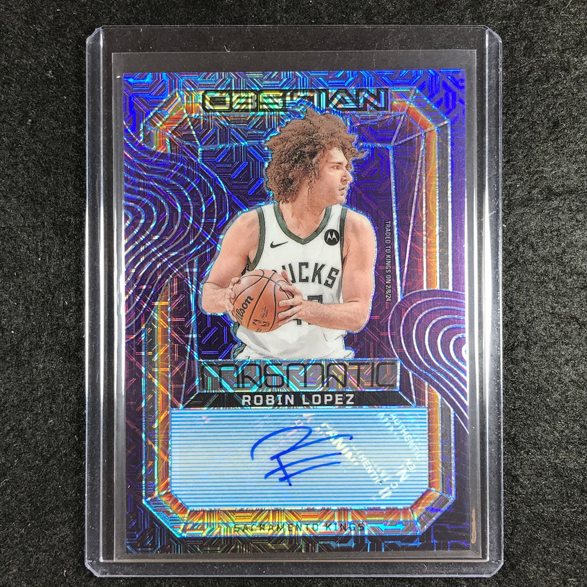 2023-24 Obsidian ROBIN LOPEZ Magmatic Auto Deep Sea Mojo Electric Etch 2/5