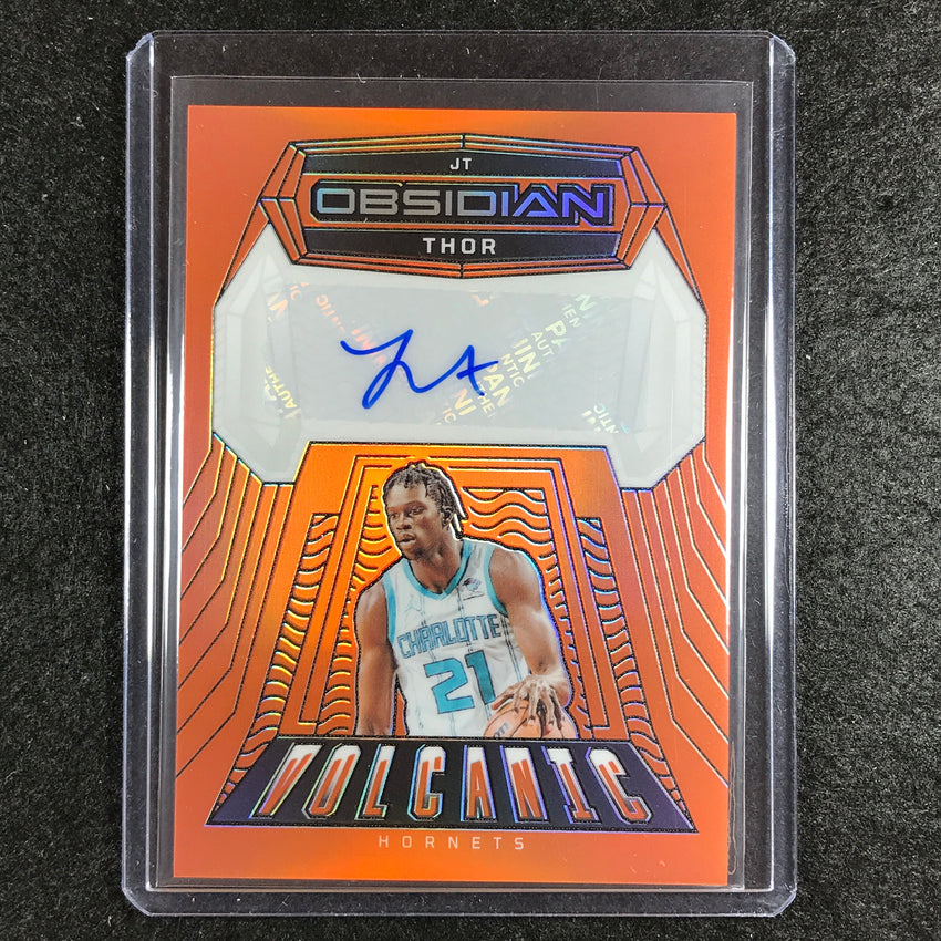 2023-24 Obsidian JT THOR Volcanic Auto Orange Flood Electric Etch 35/75