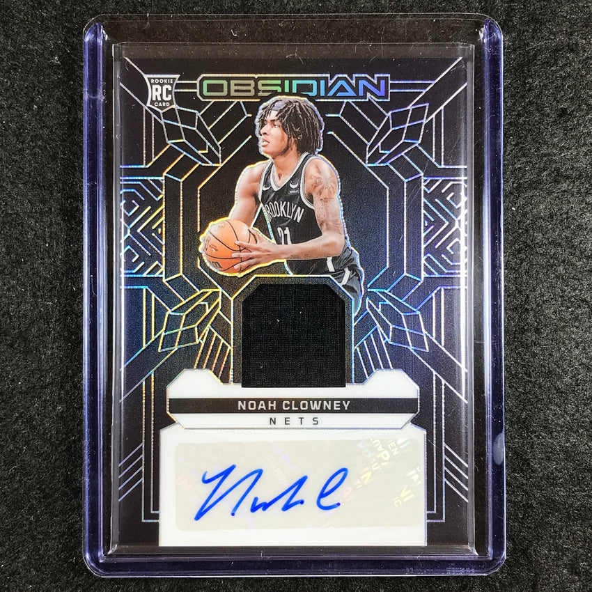 2023-24 Obsidian NOAH CLOWNEY Rookie Jersey Ink Relic Auto Base 2/99