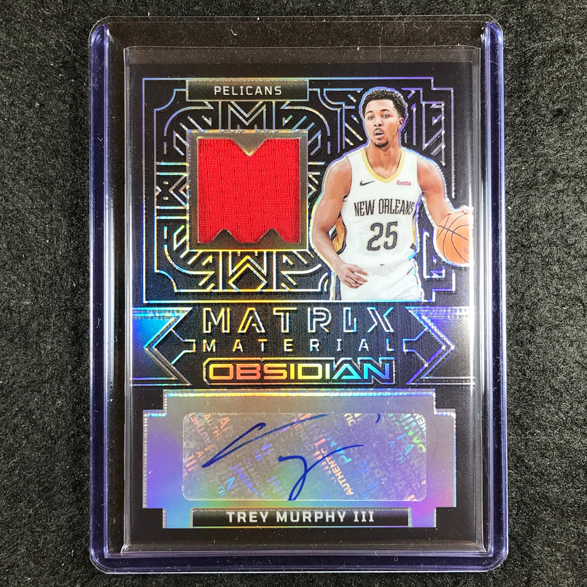 2023-24 Obsidian TREY MURPHY III Matrix Material Jersey Auto Base 61/99