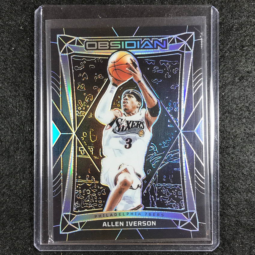 2023-24 Obsidian ALLEN IVERSON Base #80