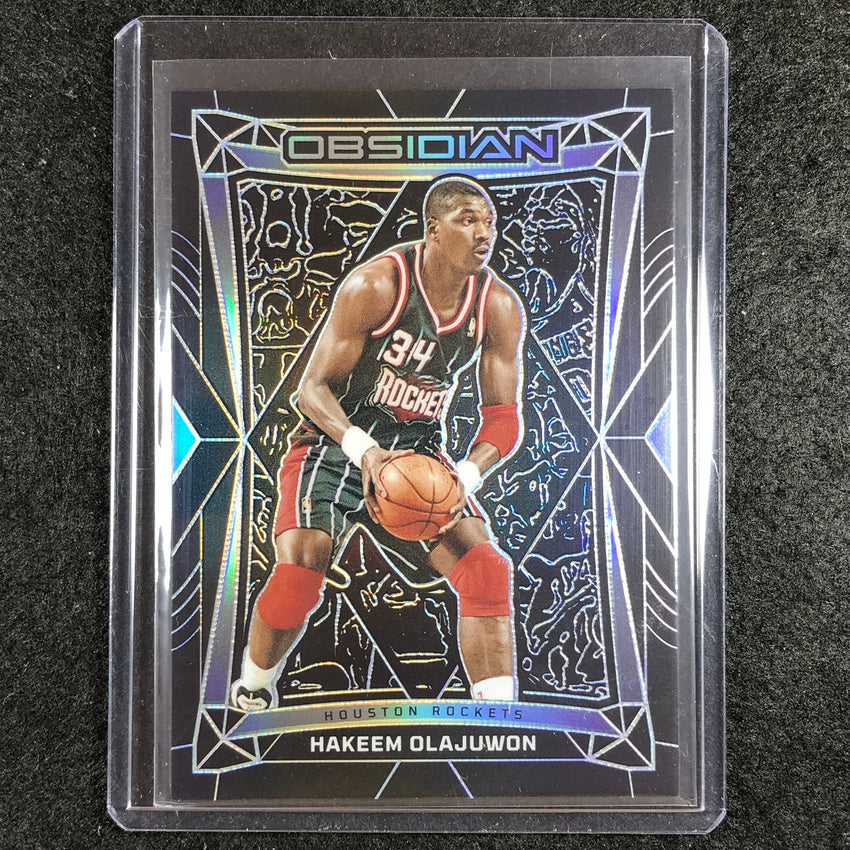 2023-24 Obsidian HAKEEM OLAJUWON Base #134