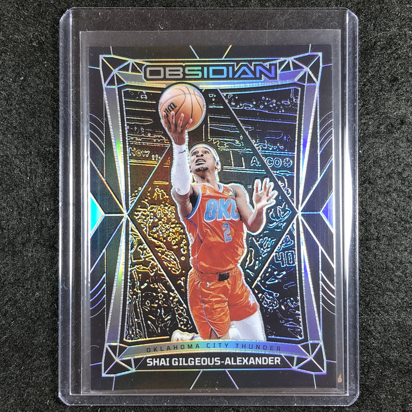 2023-24 Obsidian SHAI GILGEOUS-ALEXANDER Base #160