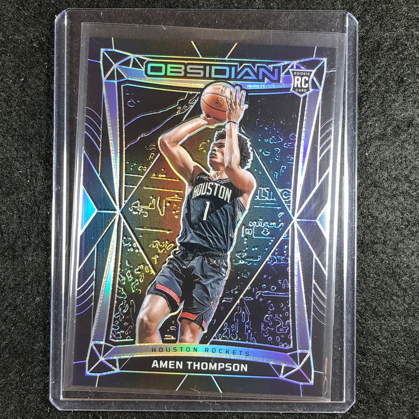 2023-24 Obsidian AMEN THOMPSON Rookie Base #179