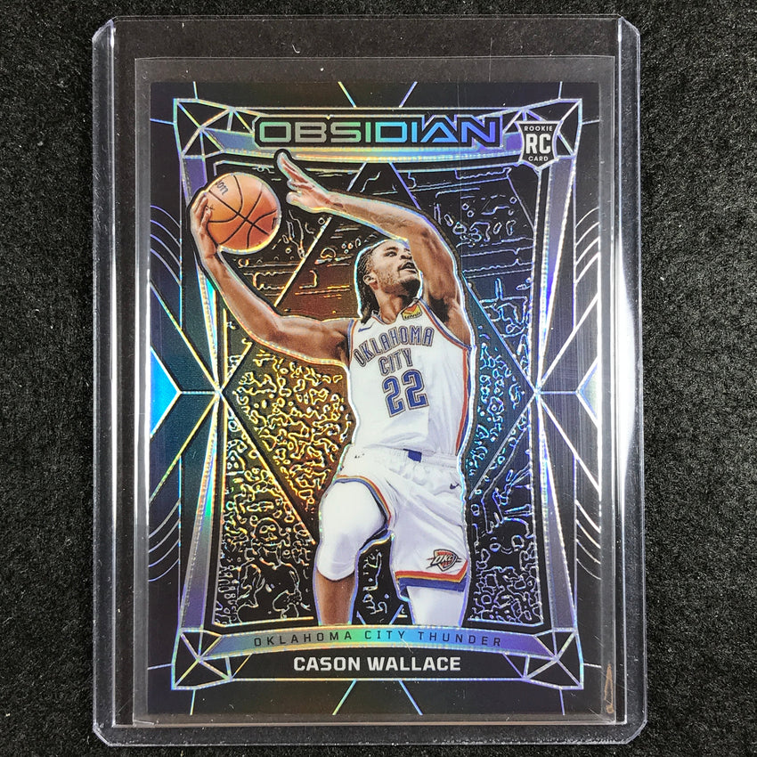 2023-24 Obsidian CASON WALLACE Rookie Base #188